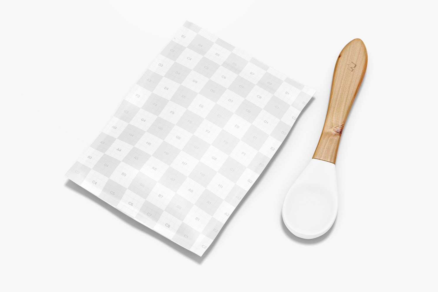 Baby Cereal Trial Pack With Spoon Mockup