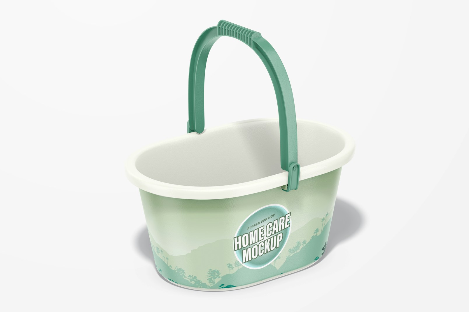 Bucket for Mop Mockup