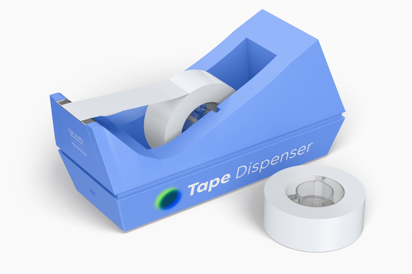 Tape Dispenser Mockup, Right View