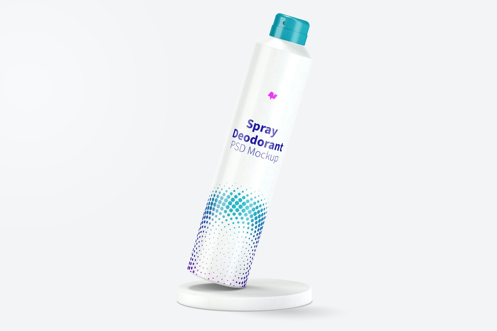Spray Deodorant Mockup