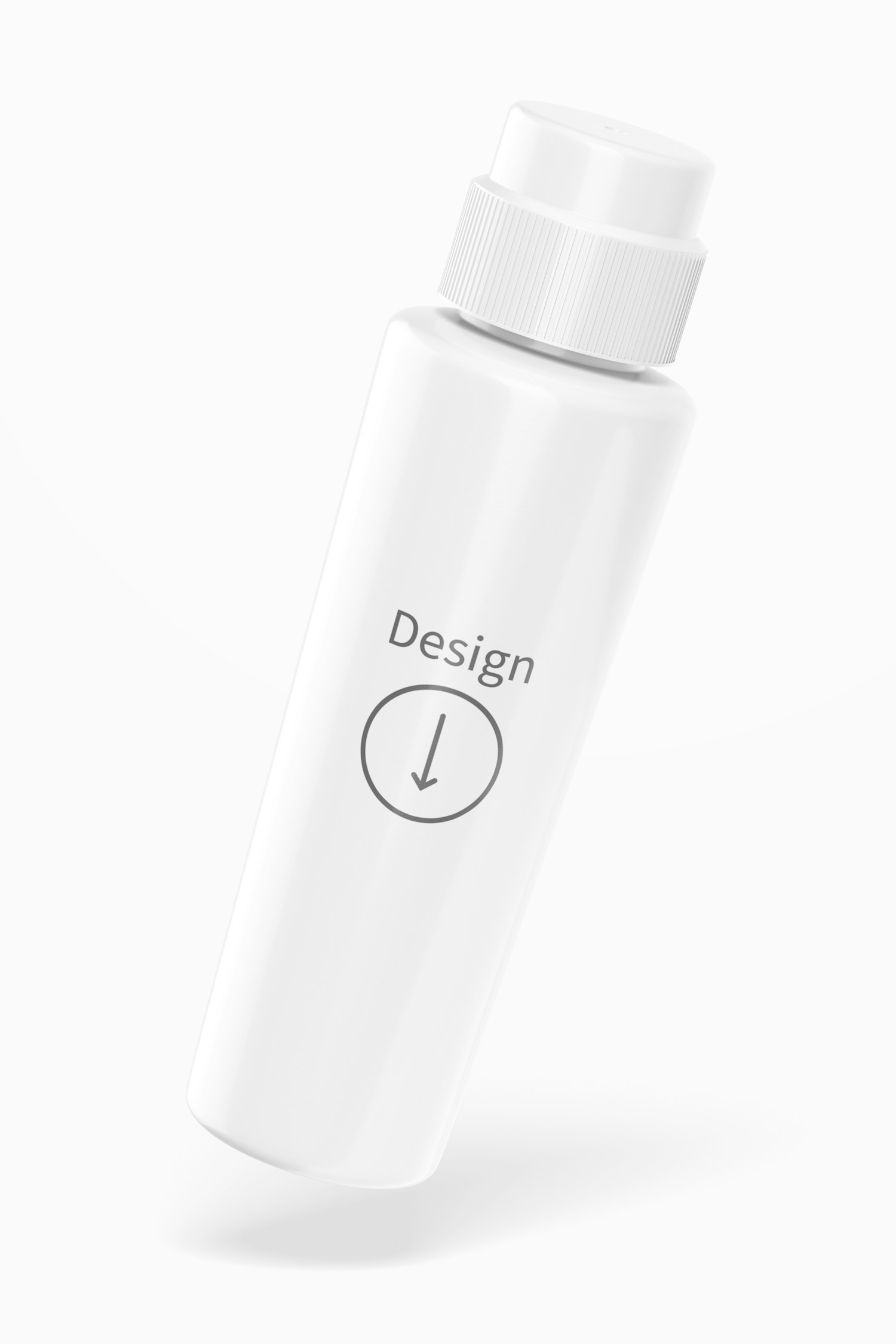 Squeezable Marker Mockup, Falling Squeezable Marker Mockup, Falling