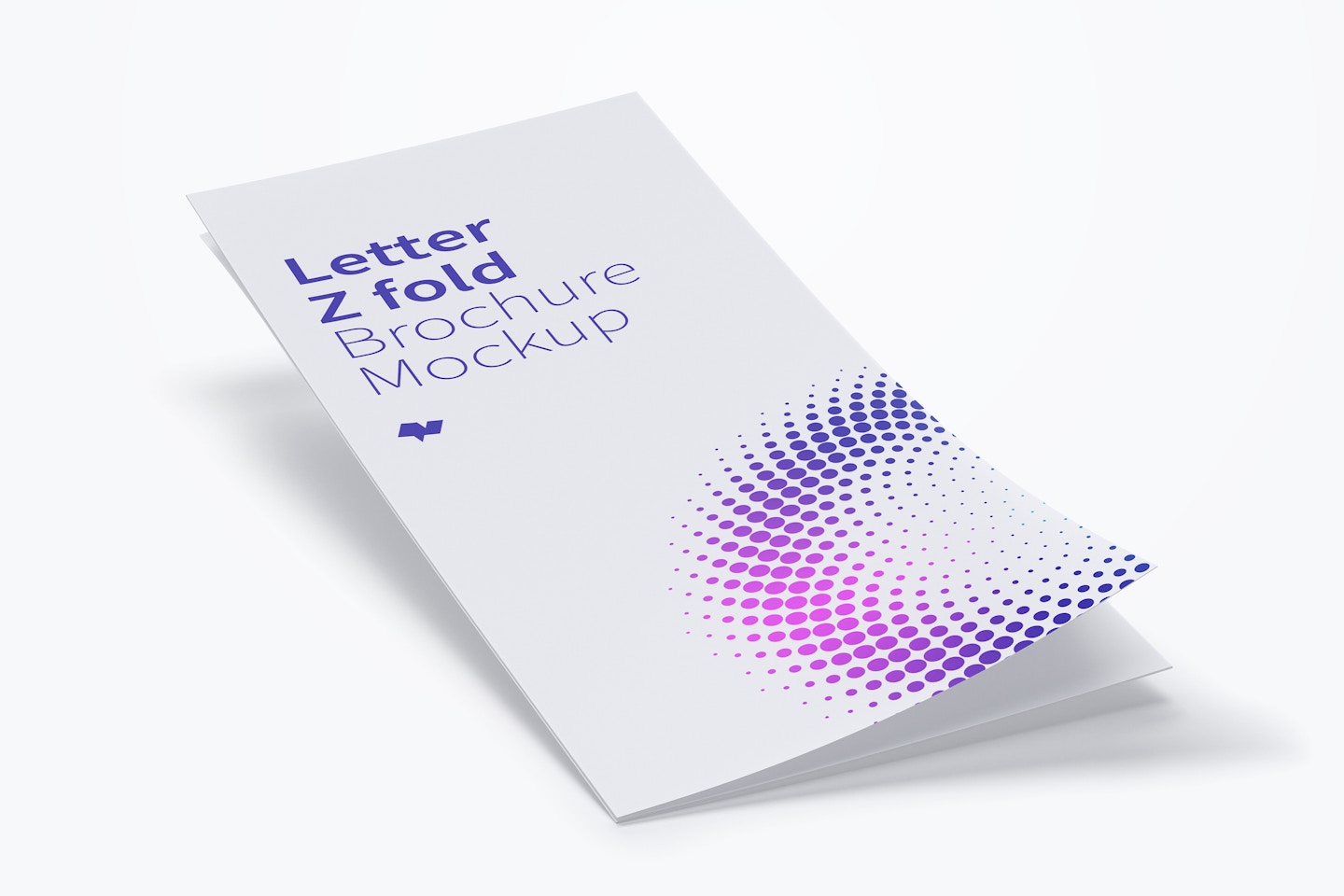 Letter Z Fold Brochure Mockup 01