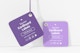 Square Cardboard Labels with Rope Mockup, Perspective