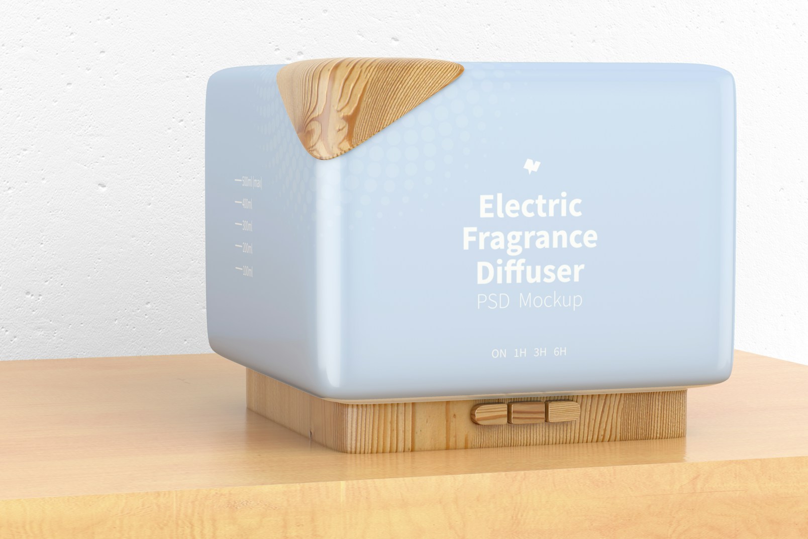 Electric Fragrance Diffuser Mockup, Right View