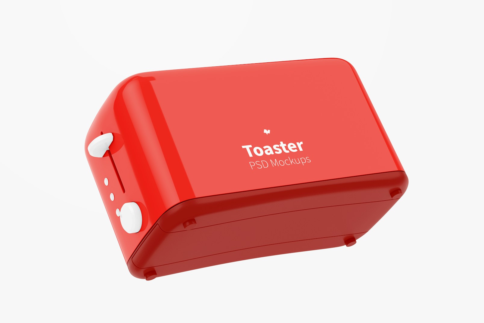 Toaster Mockup, Floating