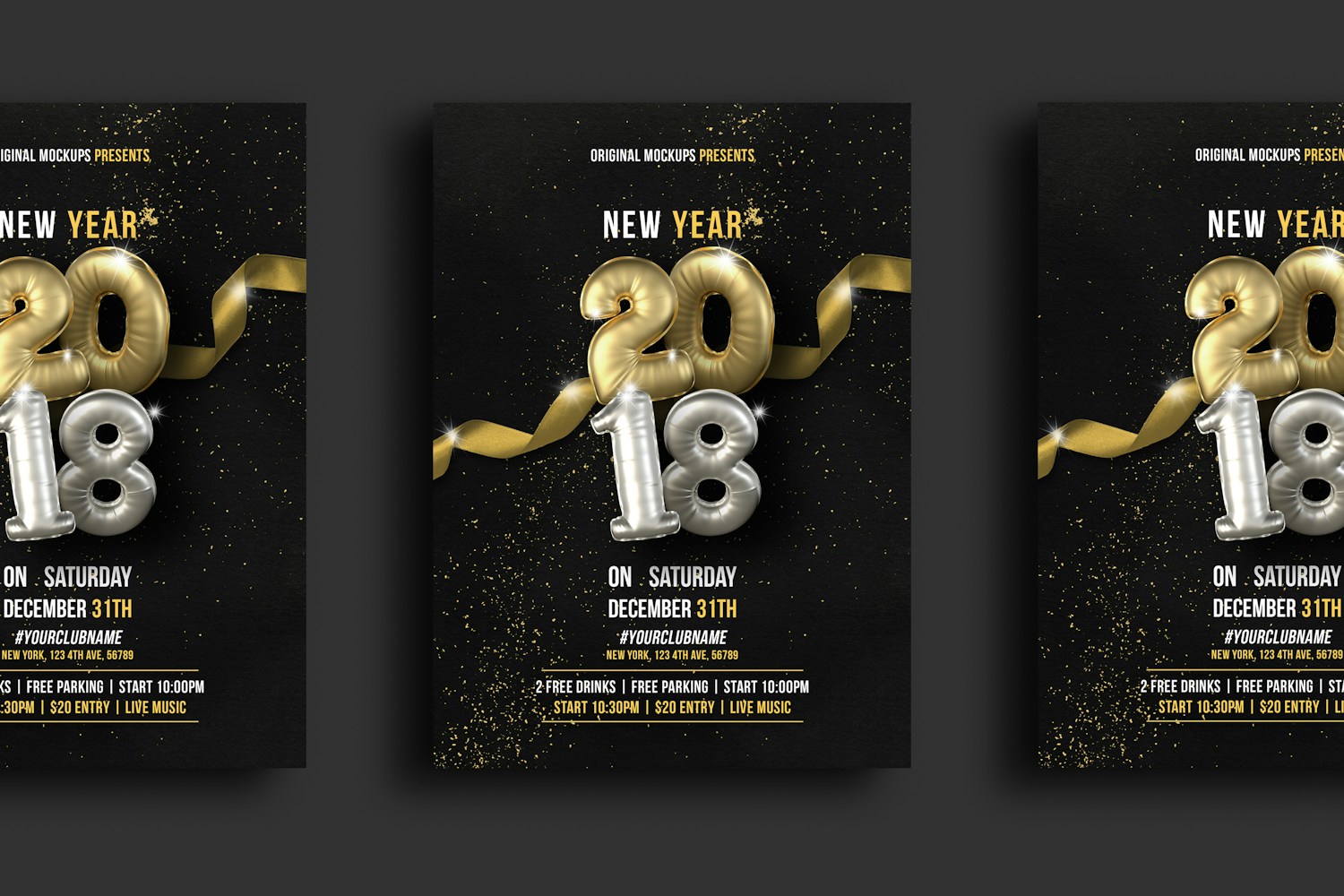 New Year Flyer - Poster 01