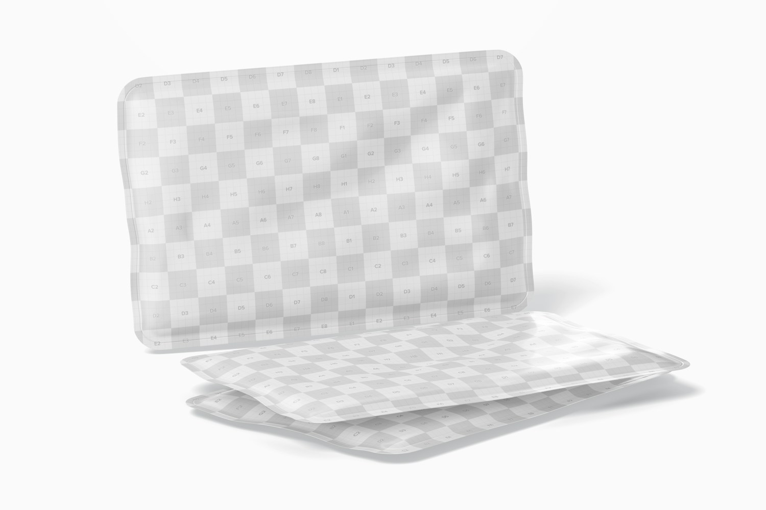 Hot Gel Bag Mockup, Standing Hot Gel Bag Mockup, Standing