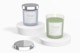 Frosted Glass Candle Jars Mockup