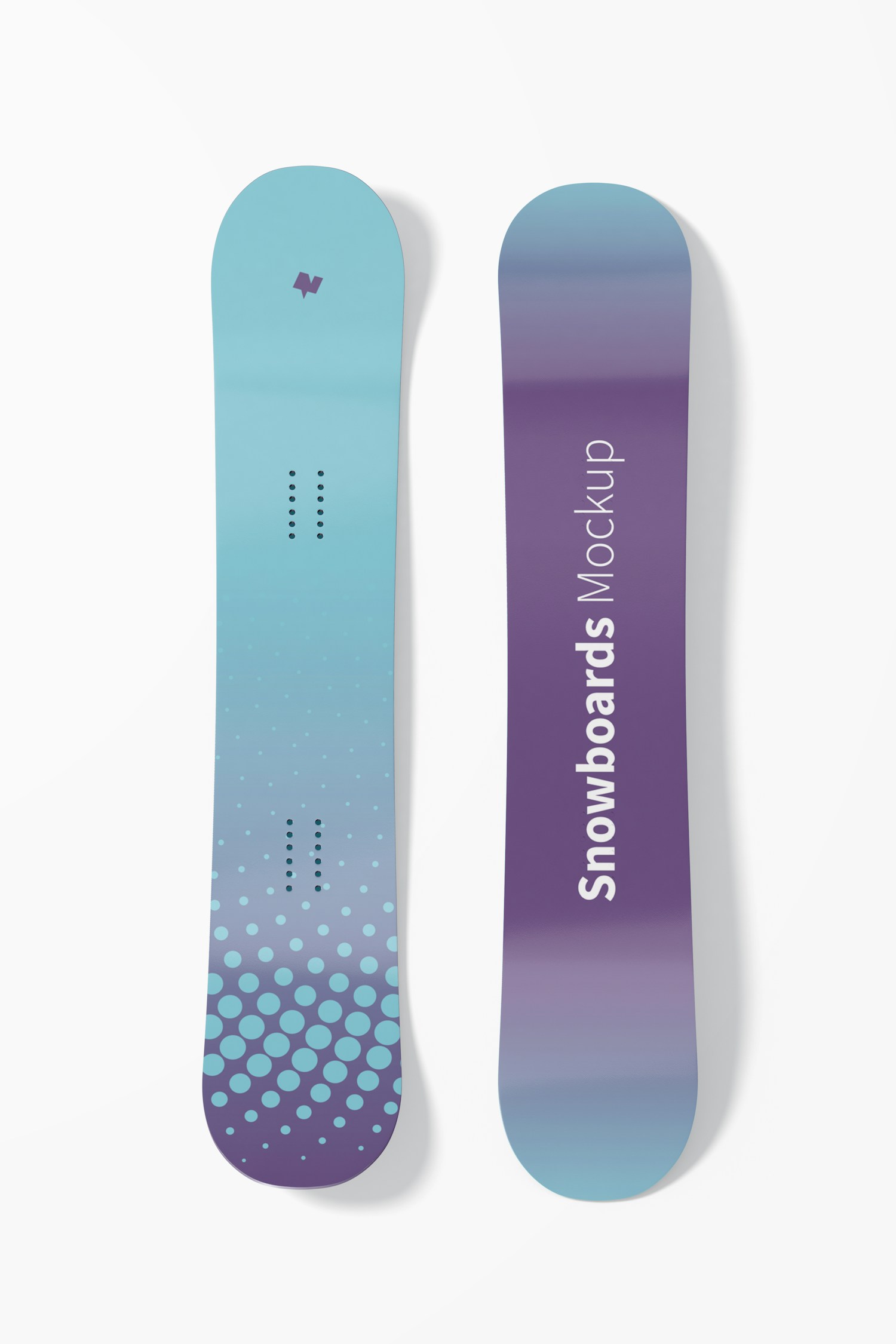 Maqueta de Tabla de Snowboard
