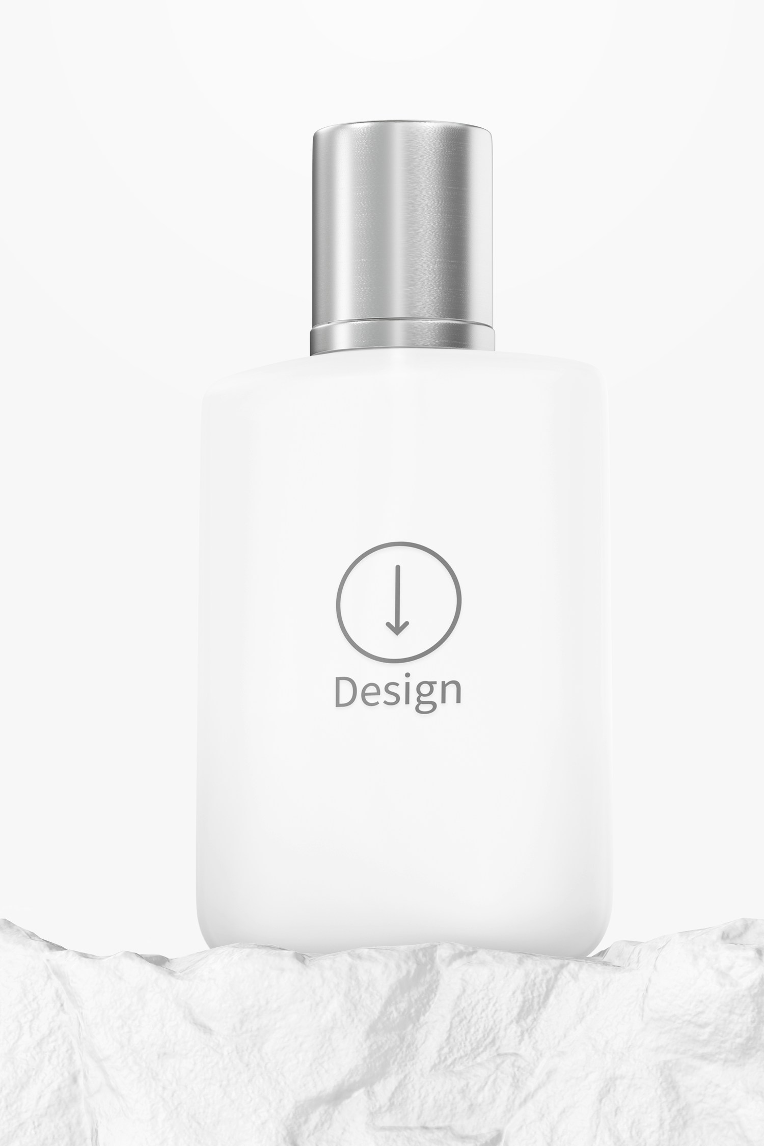 50 ml Glass Perfume Bottle Mockup 50 ml Glass Perfume Bottle Mockup