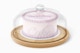 Cake Stand with Dome Lid Mockup, Front View