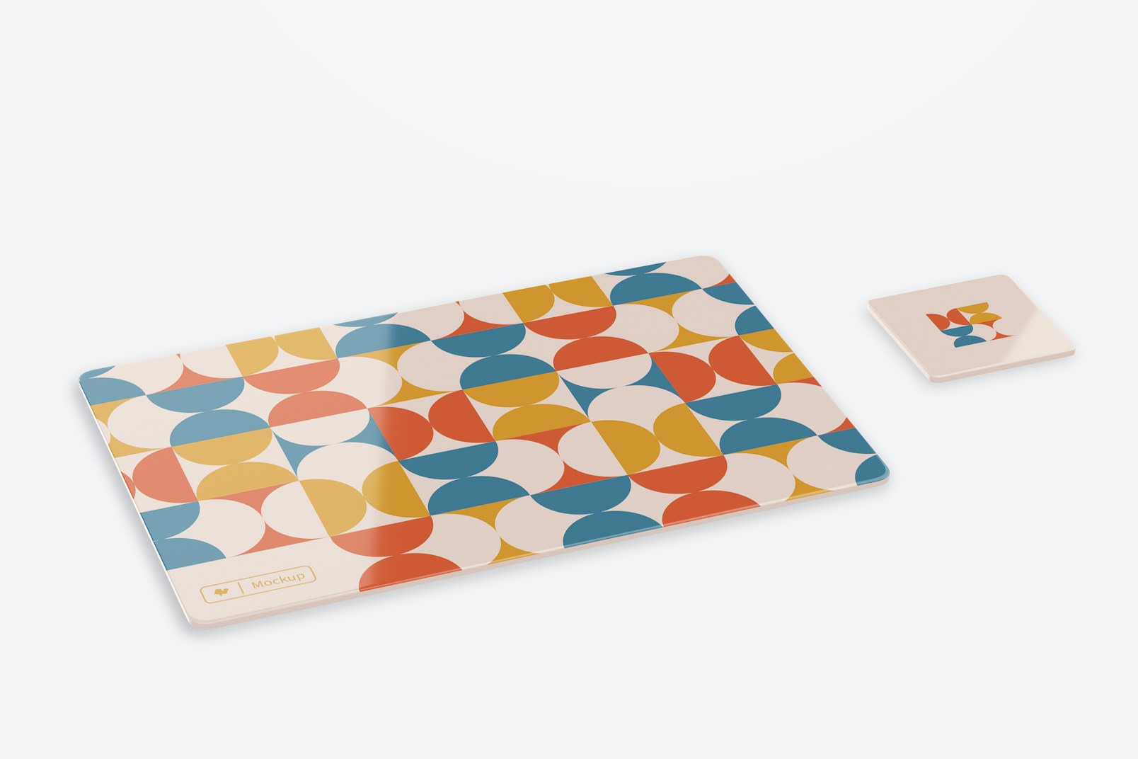 Table Cork Placemat Mockup