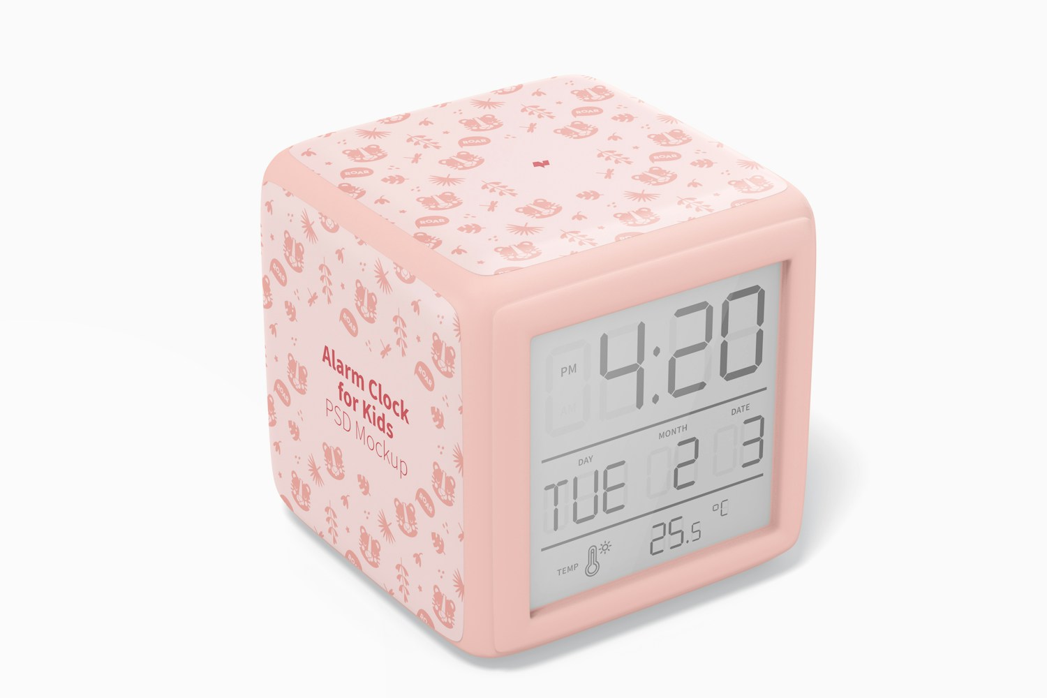 Alarm Clock for Kids Mockup