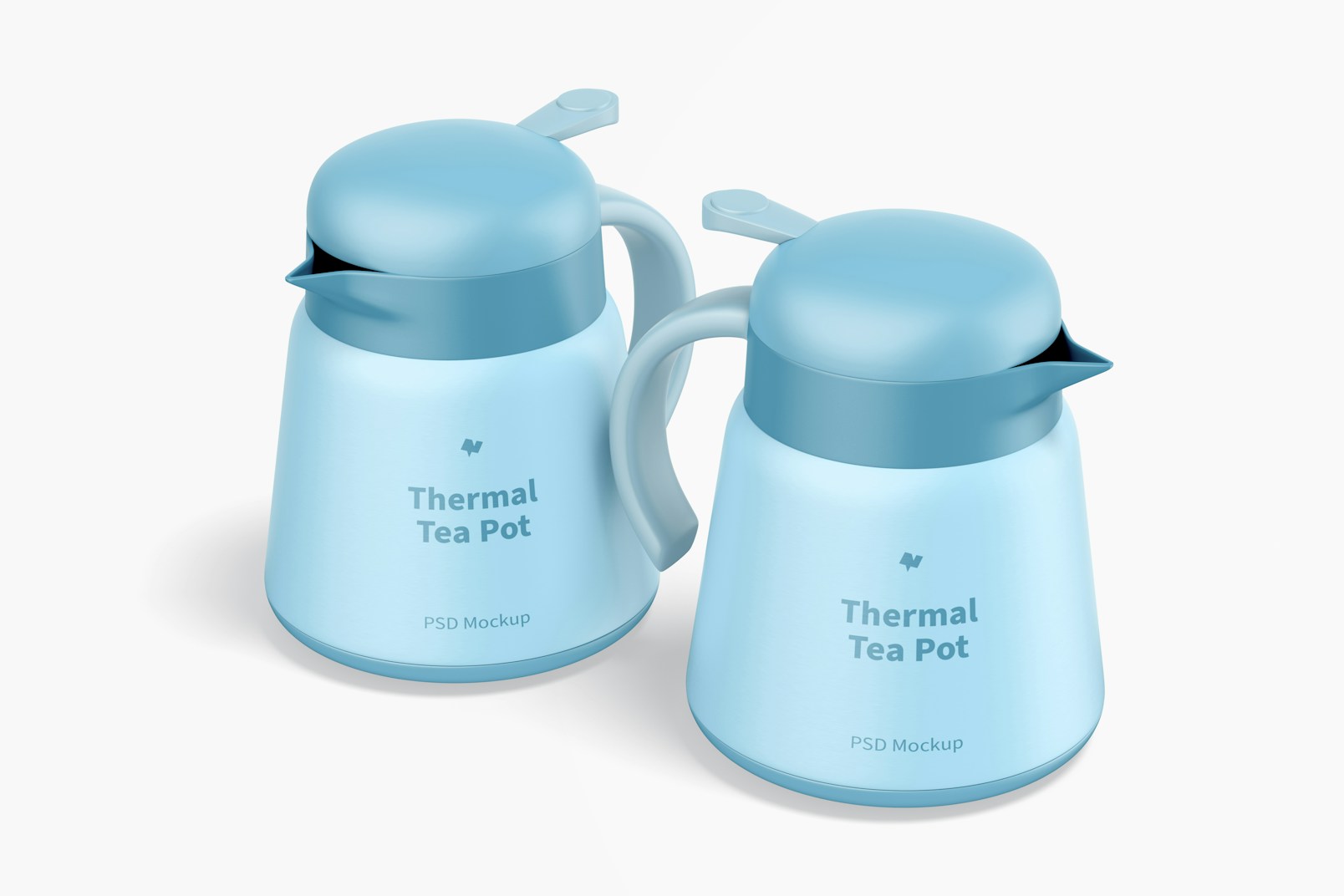 Thermal Tea Pots Mockup