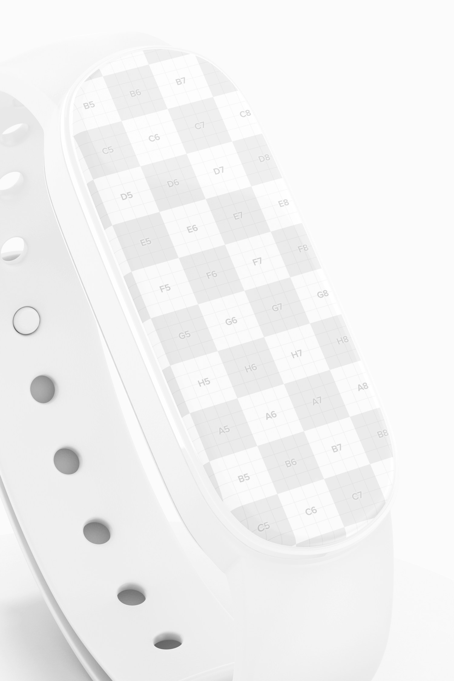 Xiaomi Mi Band 5 Mockup, Close Up