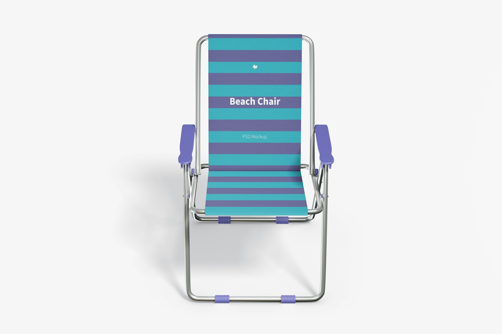 Beach Chair Mockup, Front View