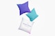 Square Pillows Mockup, Floating