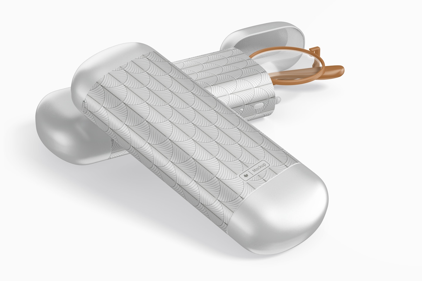Stainless Steel Glasses Case Mockup, Stacked