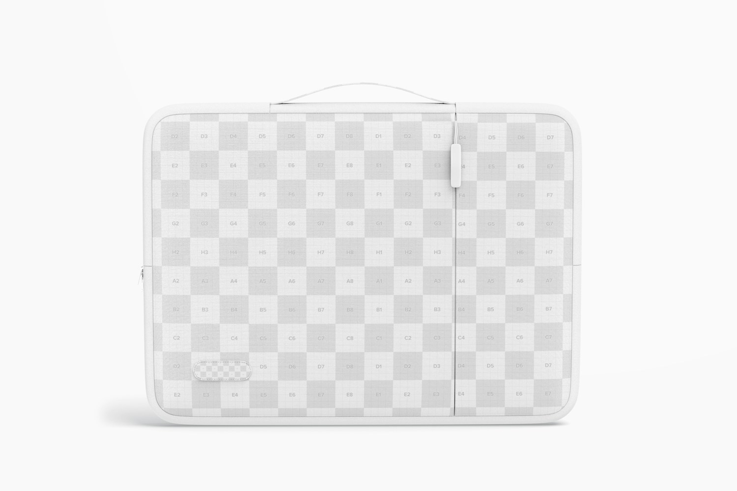 Laptop Sleeve Mockup, Front View