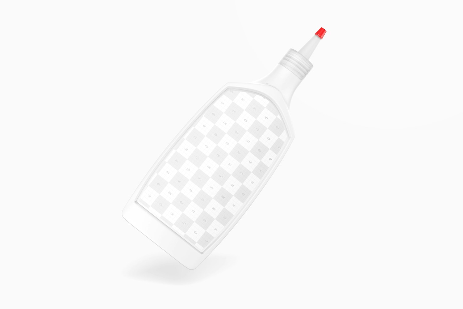 12.2 oz Tattoo Ink Bottle Mockup, Leaned 12.2 oz Tattoo Ink Bottle Mockup, Leaned