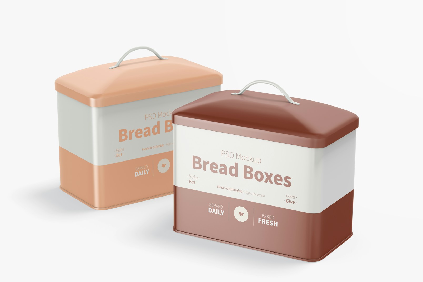 Bread Boxes Mockup
