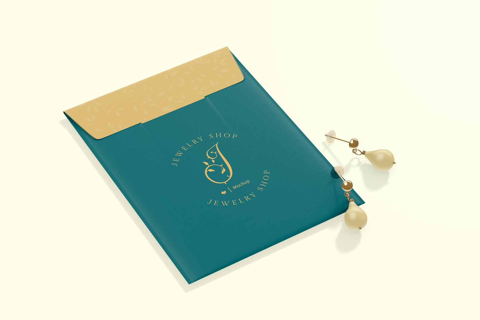 Envelope for Jewelry Mockup