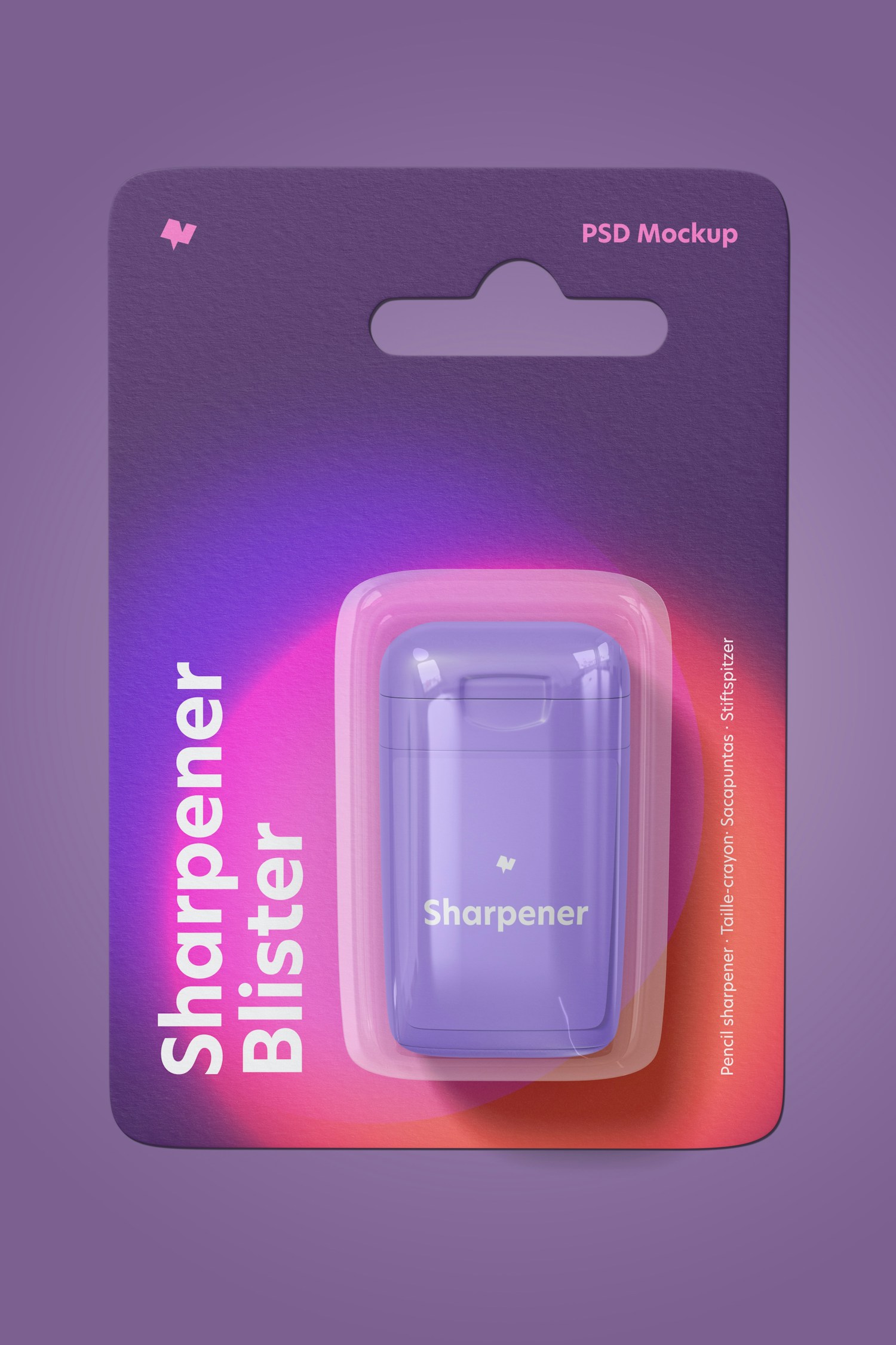 Sharpener Blister Mockup Sharpener Blister Mockup
