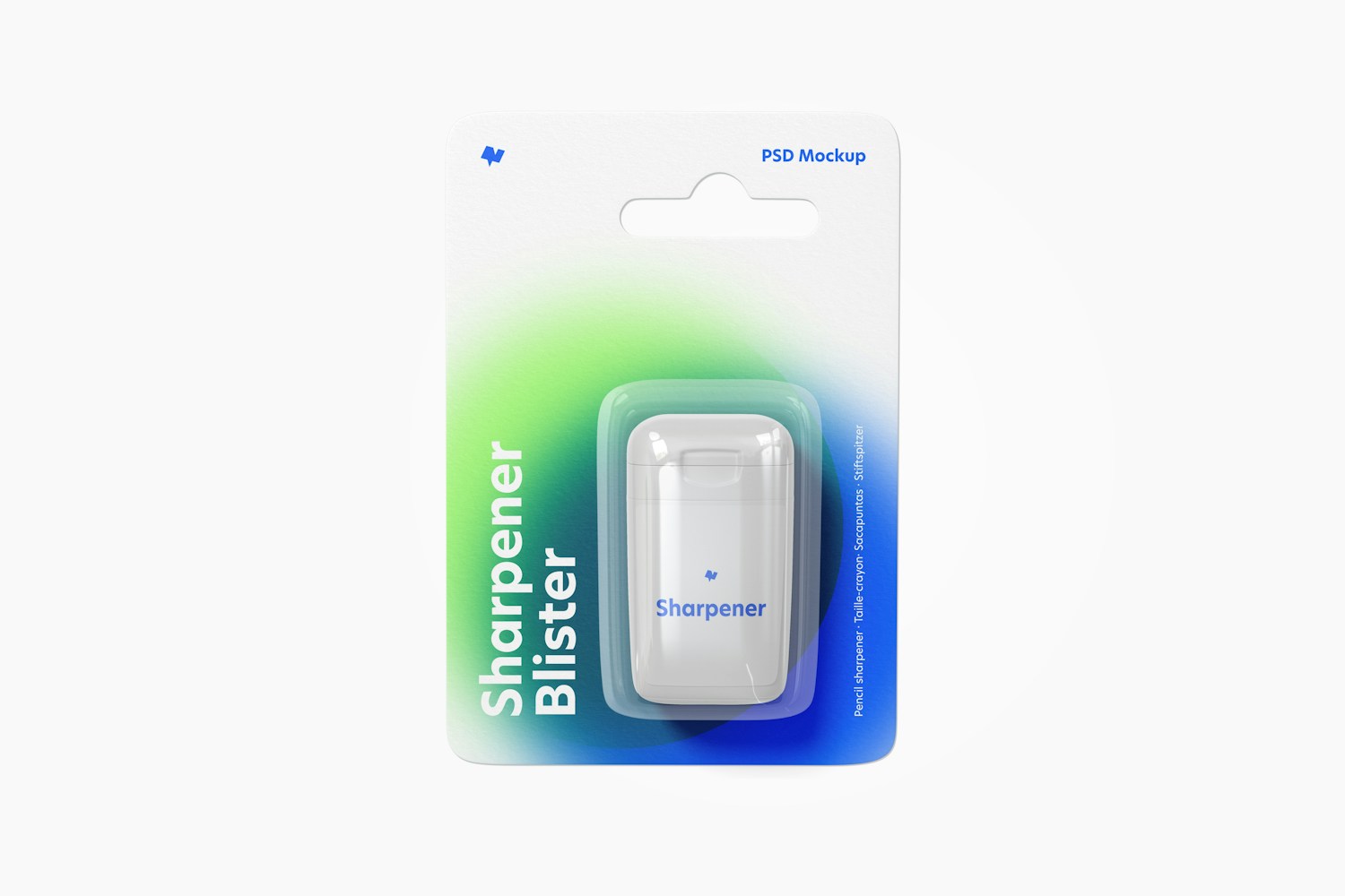 Sharpener Blister Mockup Sharpener Blister Mockup