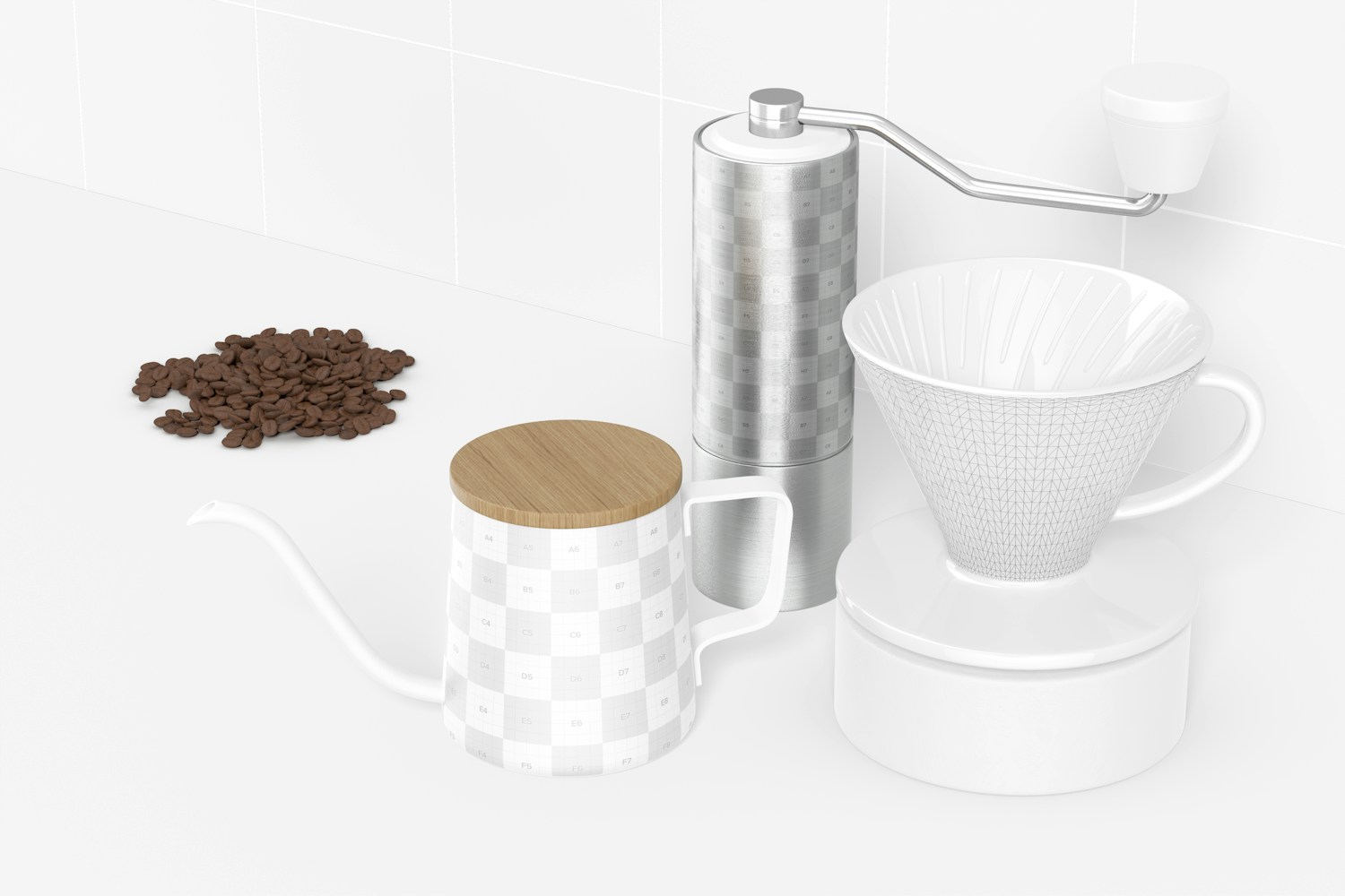 Coffee Scene Mockup 02 Coffee Scene Mockup 02