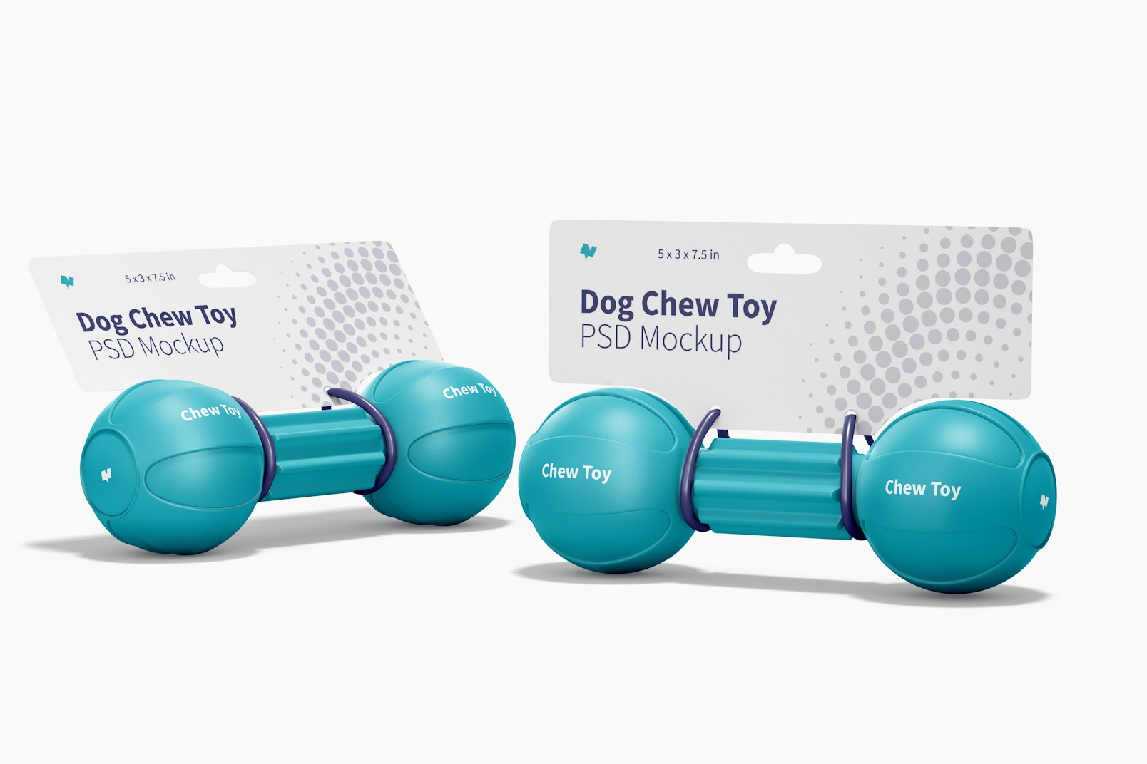 Maqueta de Empaques de Juguetes Masticables para Perros