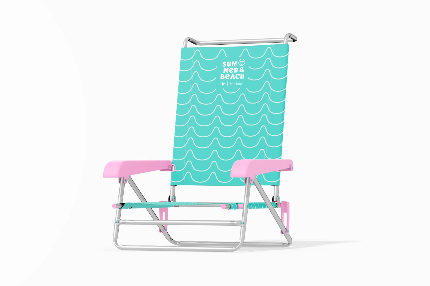 Flat Beach Chair Mockup
