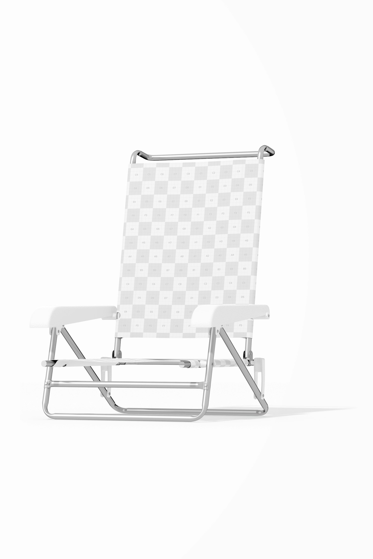 Flat Beach Chair Mockup