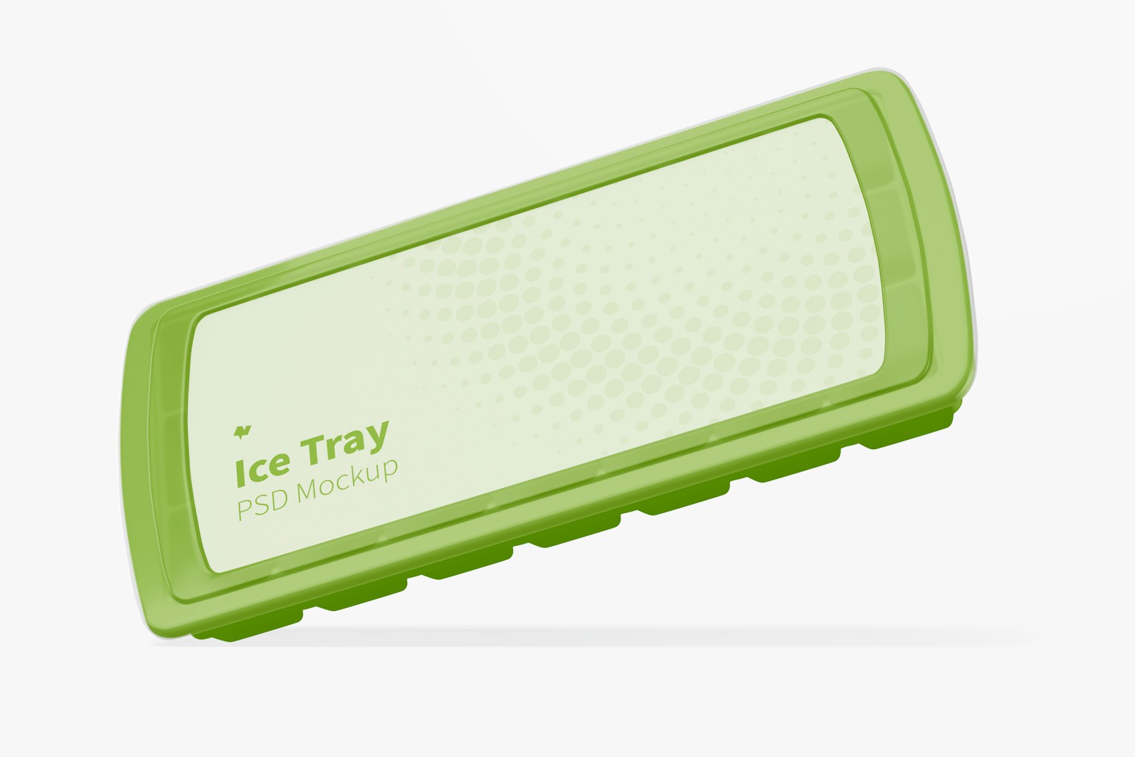 Ice Tray Mockup, Leaned
