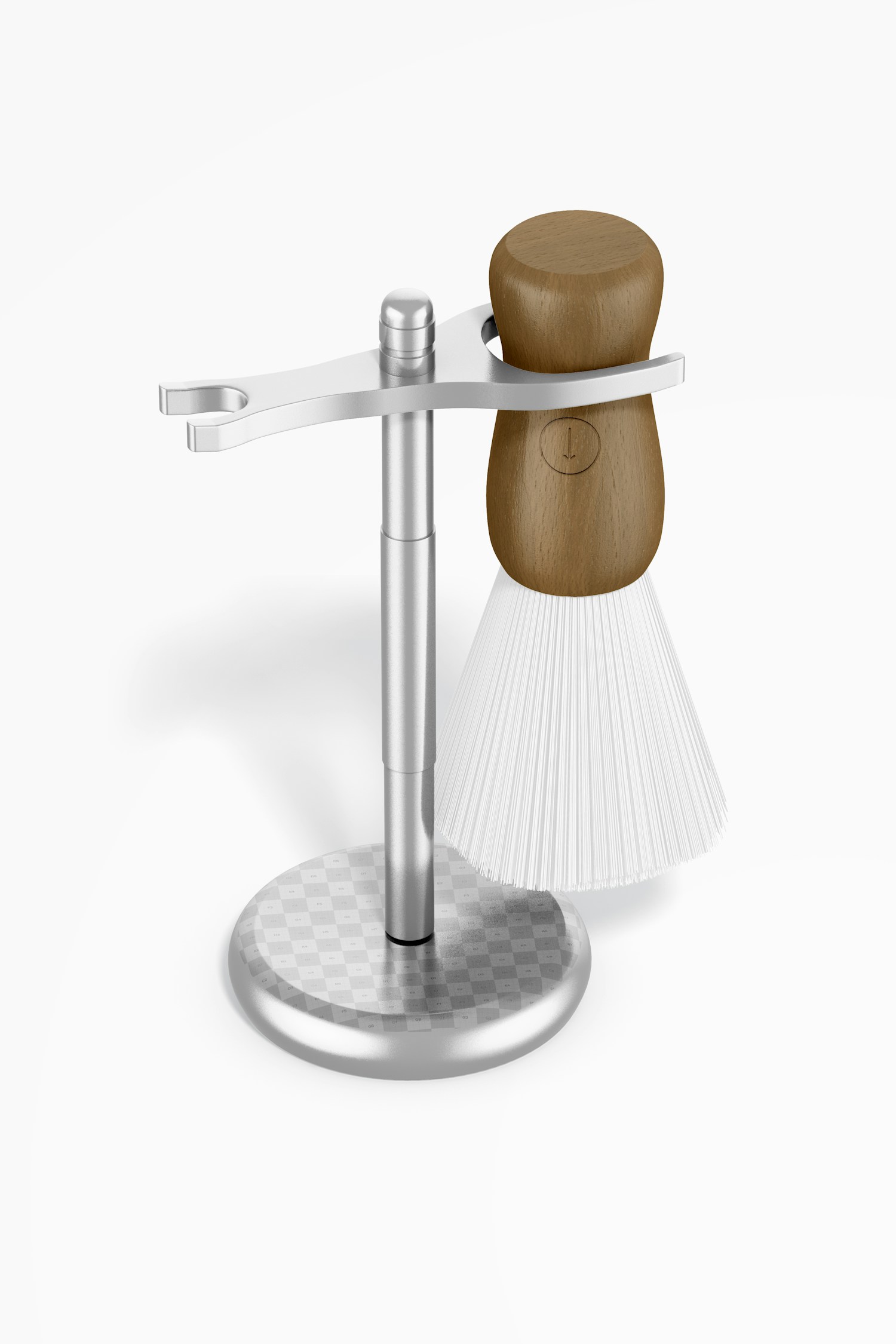 Shaving Stand Mockup, Front View
