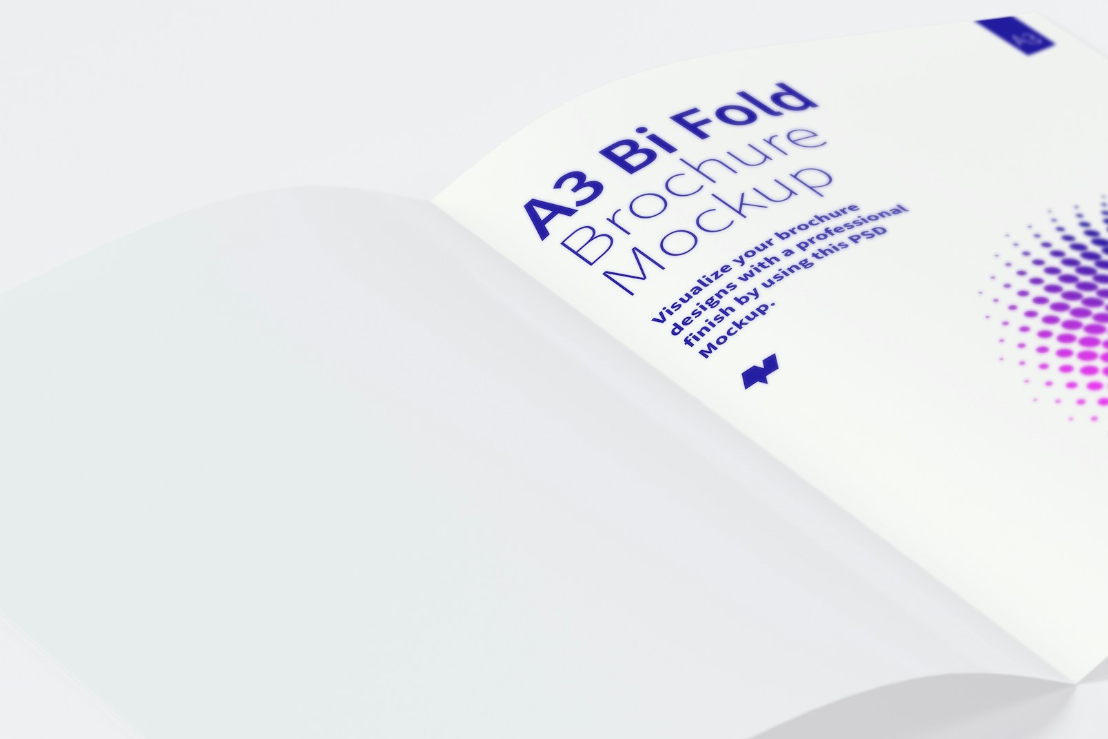 A3 Bi Fold Brochure Mockup 04