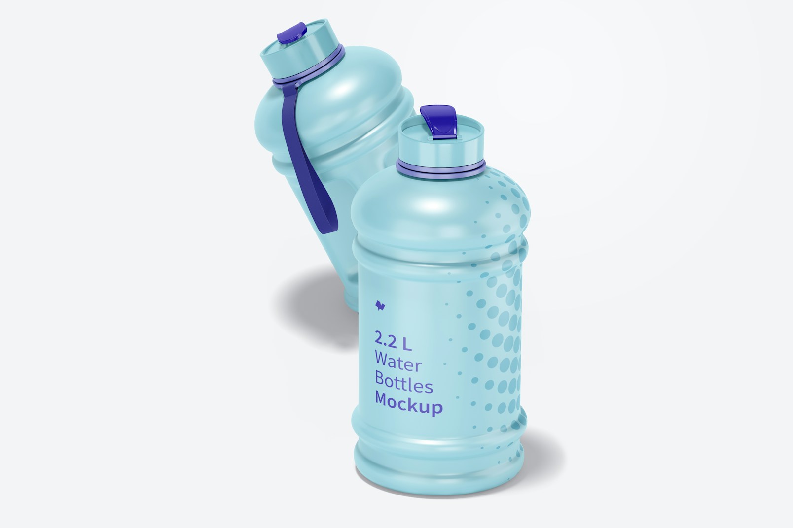 Maqueta de Botellas de Agua de 2.2 L