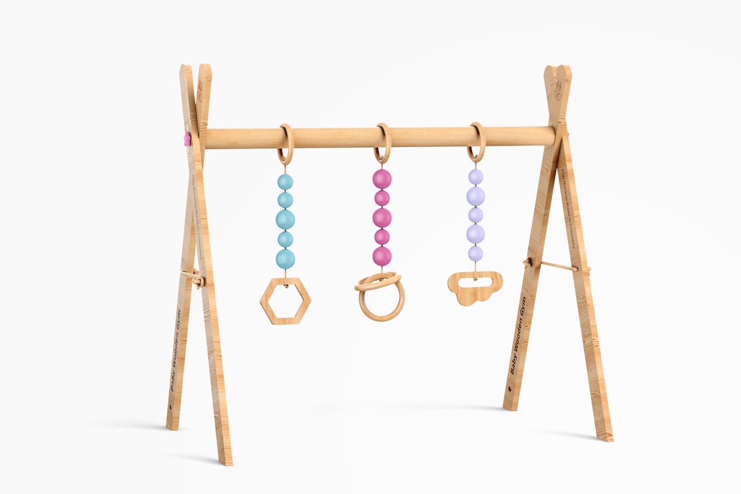 Baby Wooden Gym Mockup