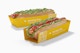 Hot Dog Tray Packaging Mockup, Left View