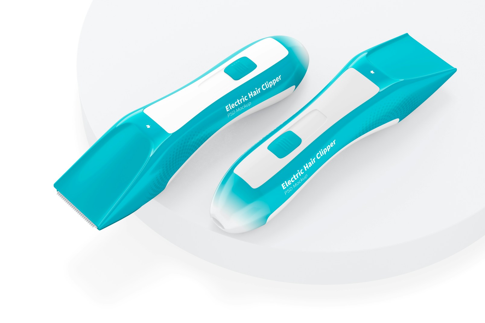 Electric Hair Clippers Mockup, Perspective