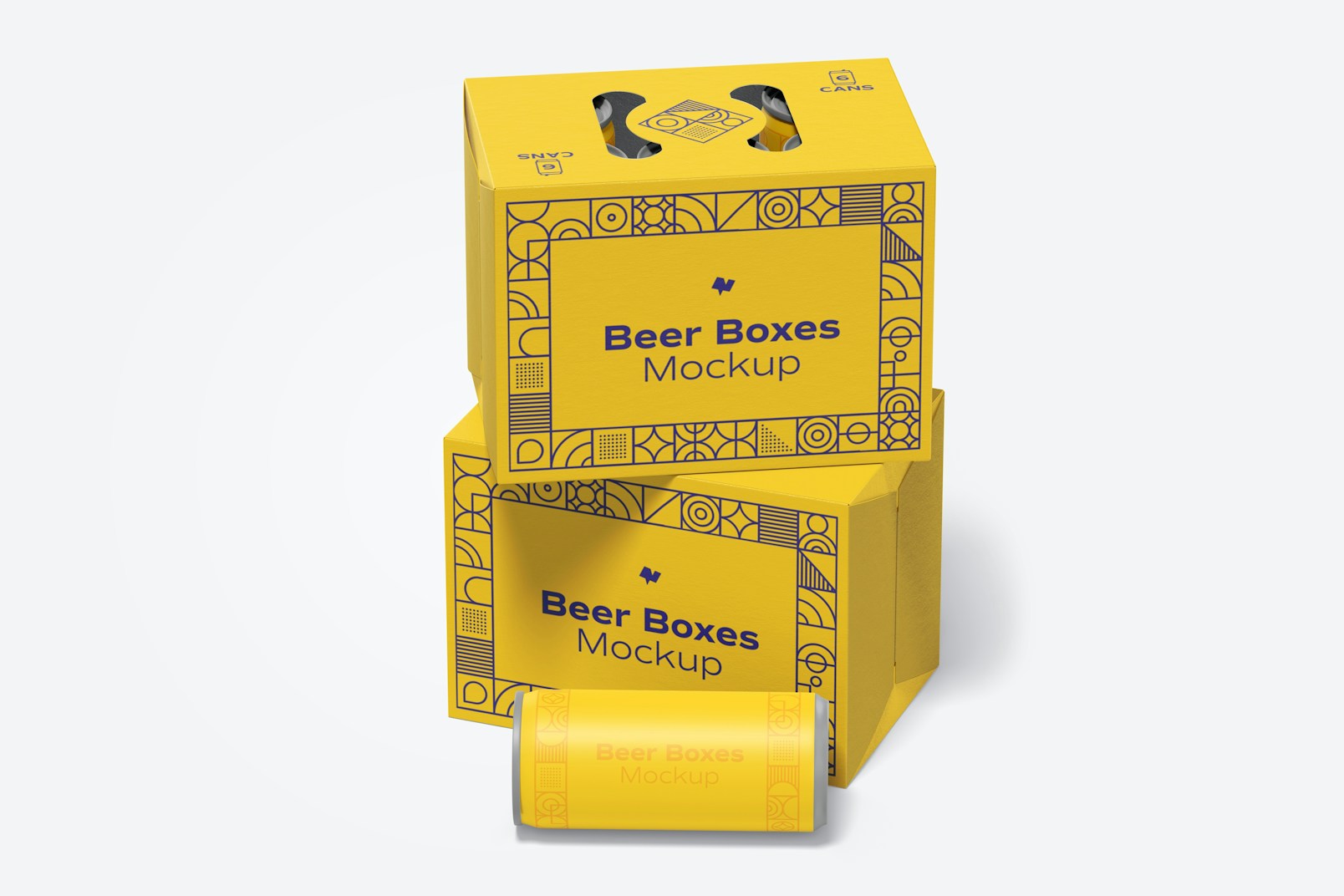 Maqueta de Cajas de Cerveza