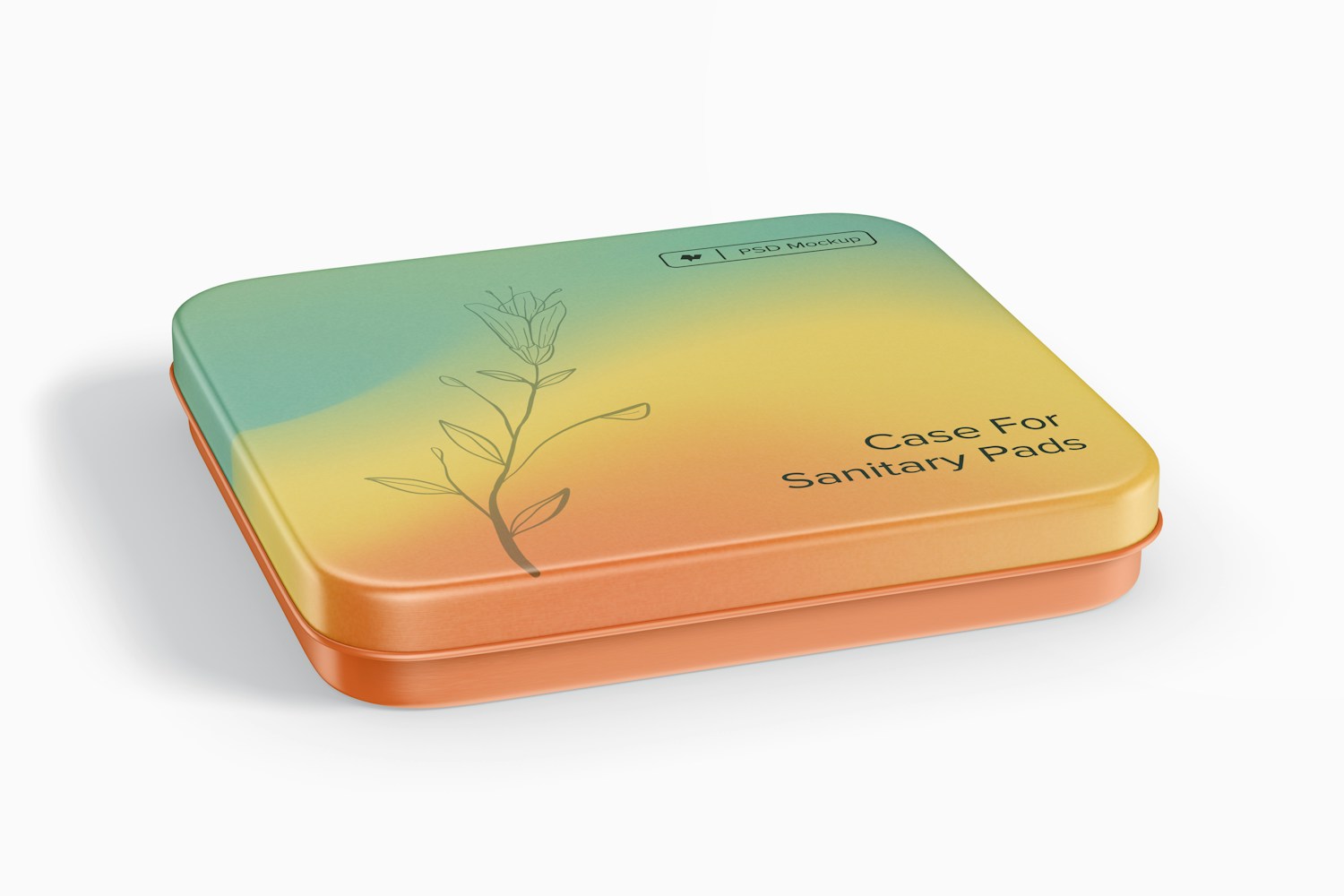 Case for Sanitary Pads Mockup Case for Sanitary Pads Mockup
