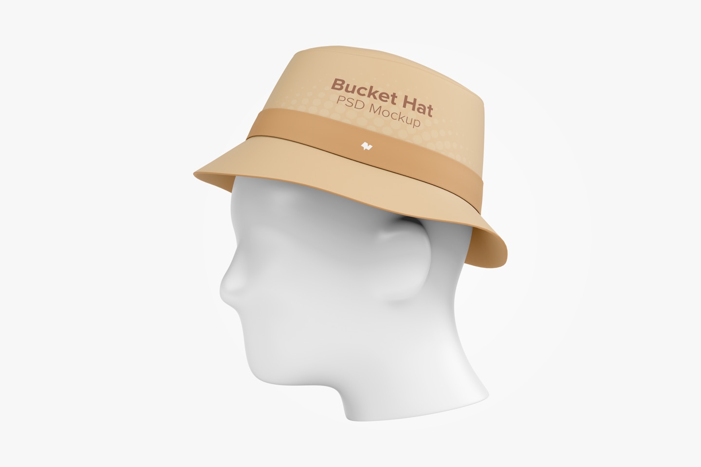 Bucket Hat Mockup, Right View