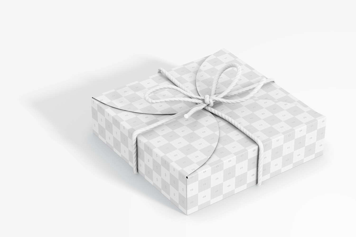 Paper Candy Box Mockup, Perspective