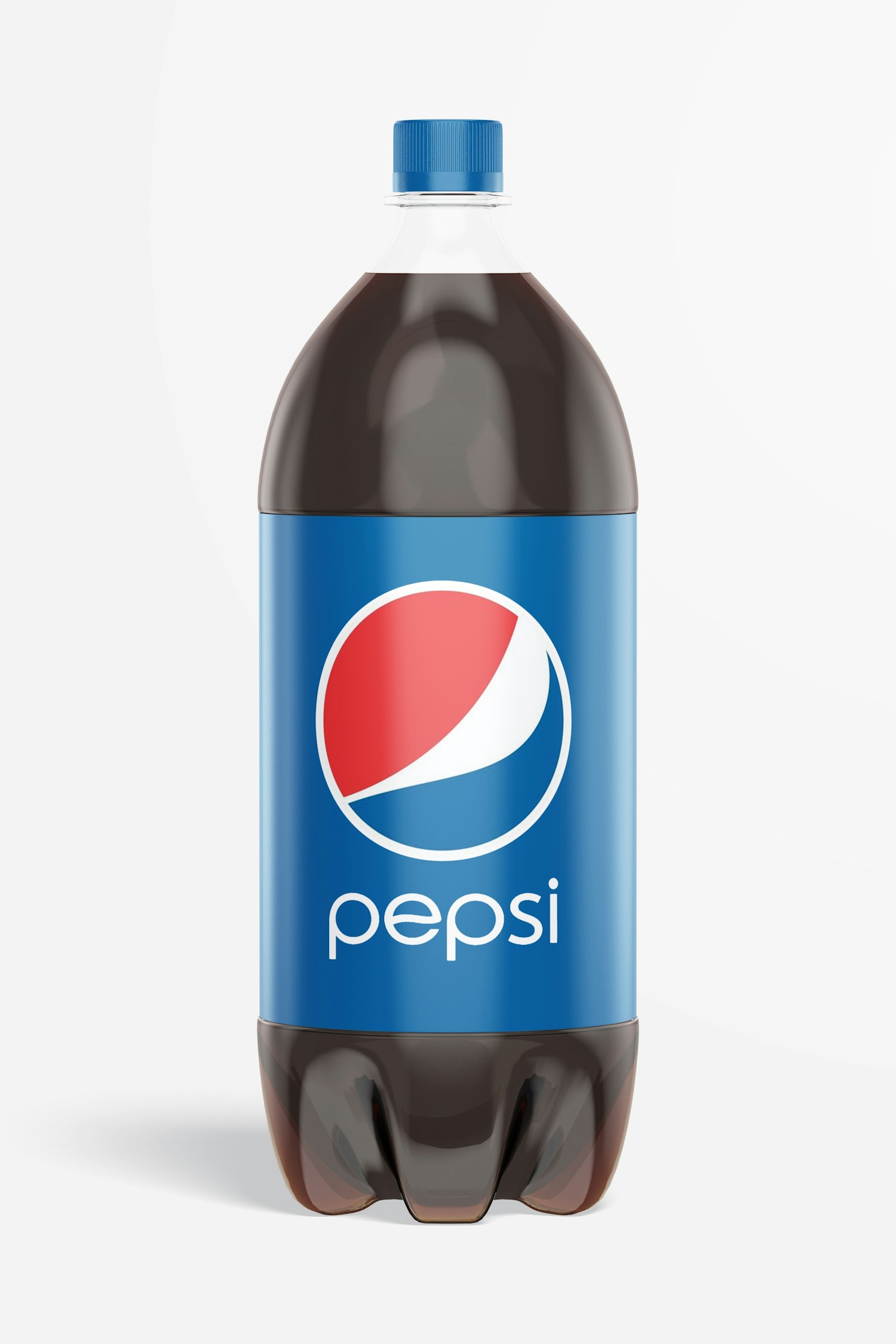Maqueta de Botella de 1.5L para Pepsi, Vista Frontal