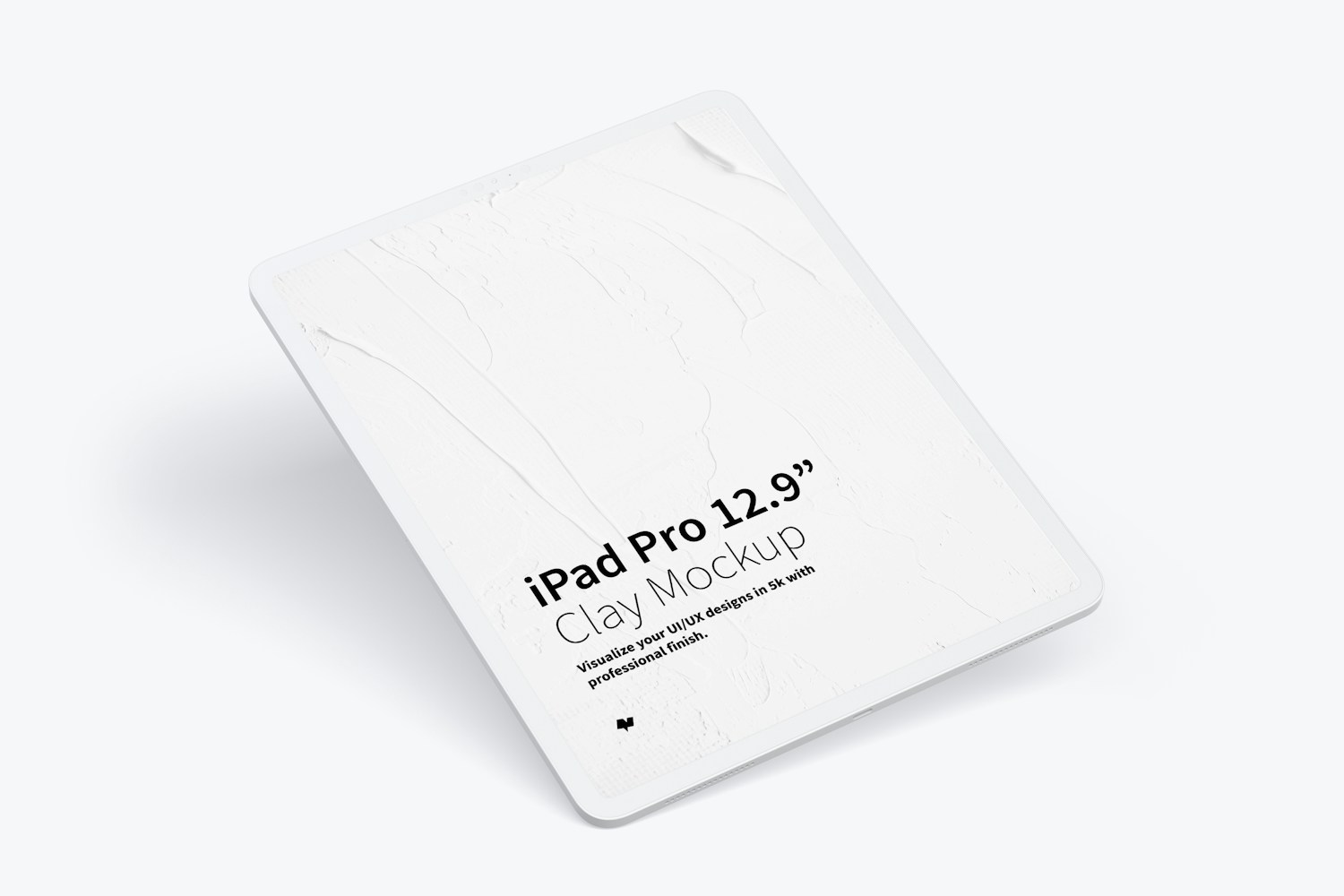 Clay iPad Pro 12,9” Mockup