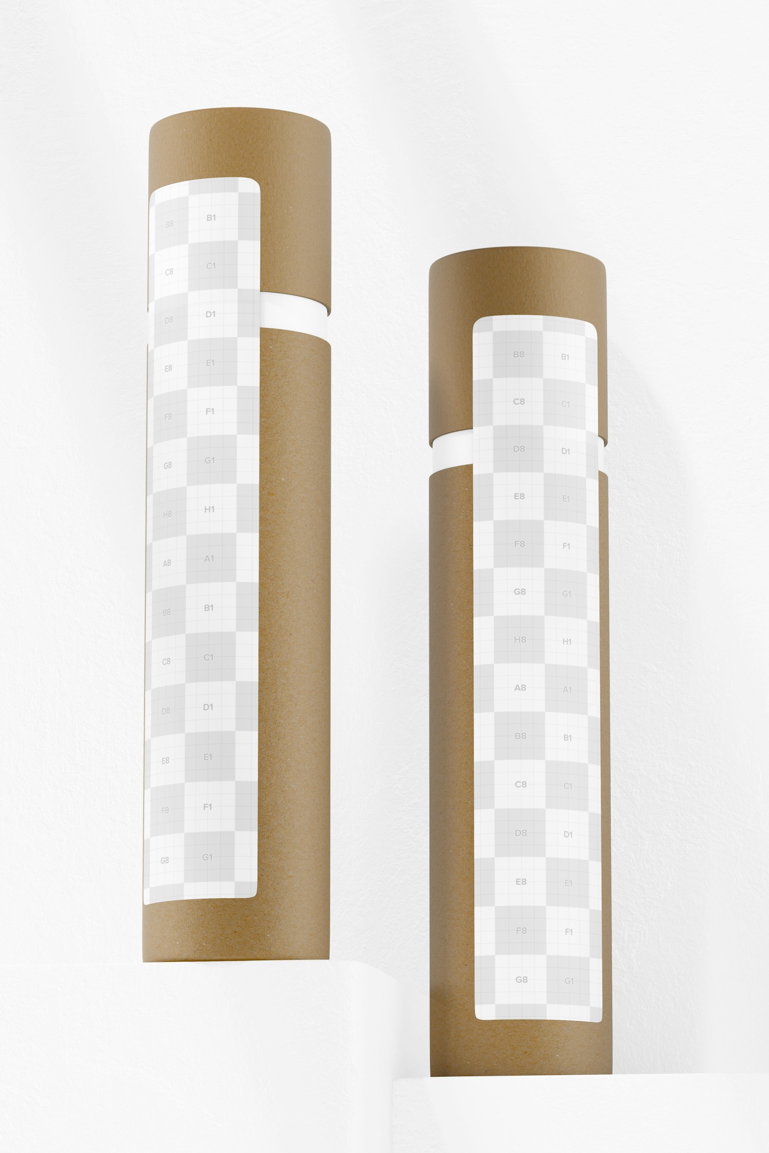 Incense Packaging on Podium Mockup