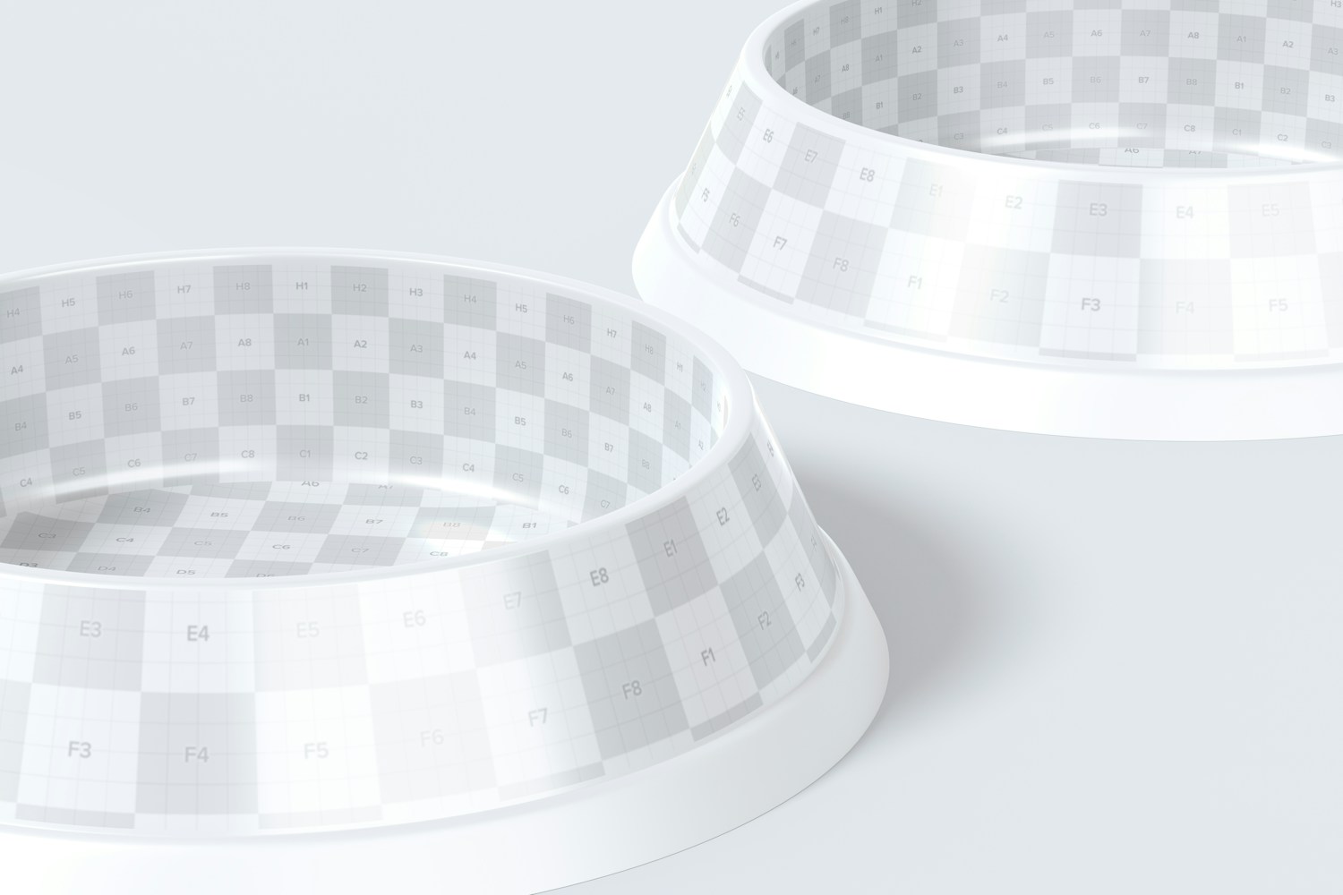 Take advantage of this perspective and show two angles of the bowl and your design. Take advantage of this perspective and show two angles of the bowl and your design.
