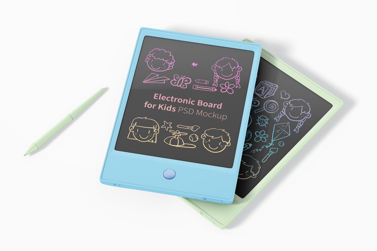 Maqueta de Tableros Electrónicos para Niños, Apilados