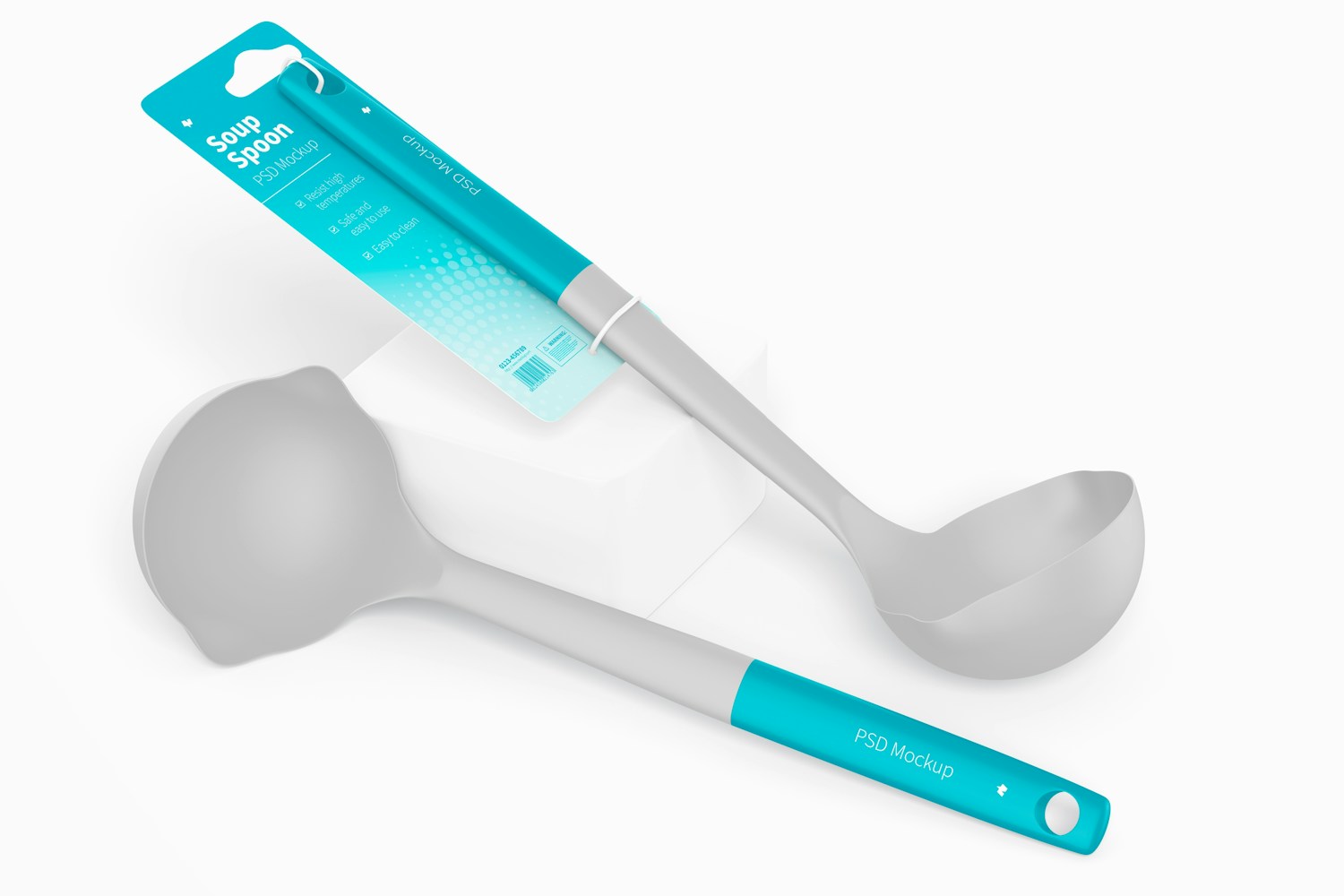 Soup Spoons Mockup Soup Spoons Mockup