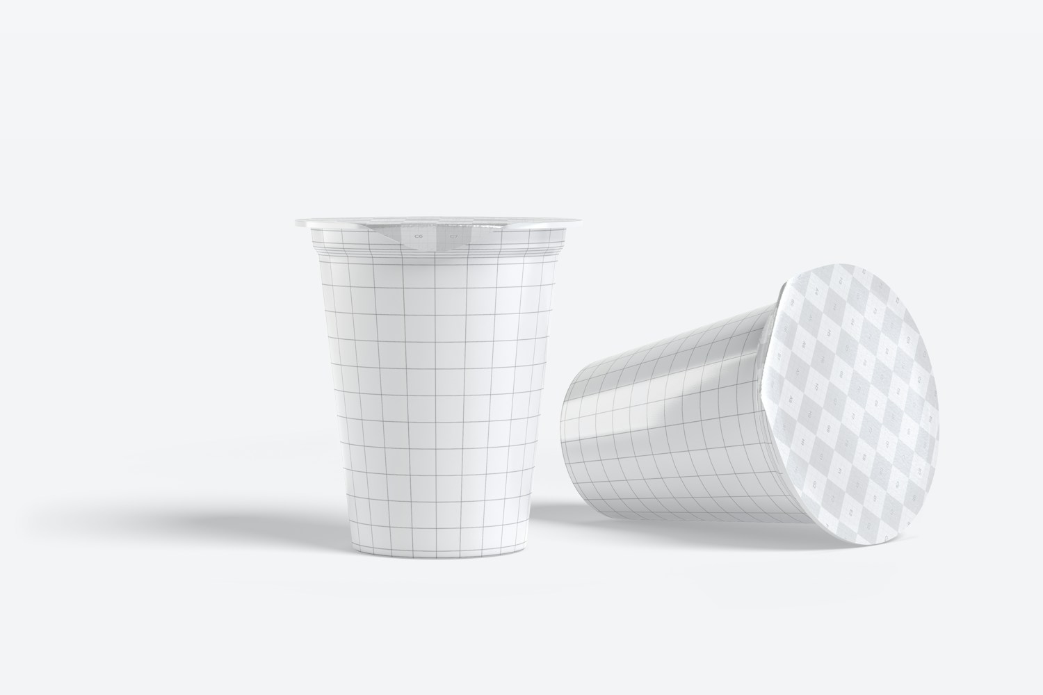 These are the areas of cups to display your designs.